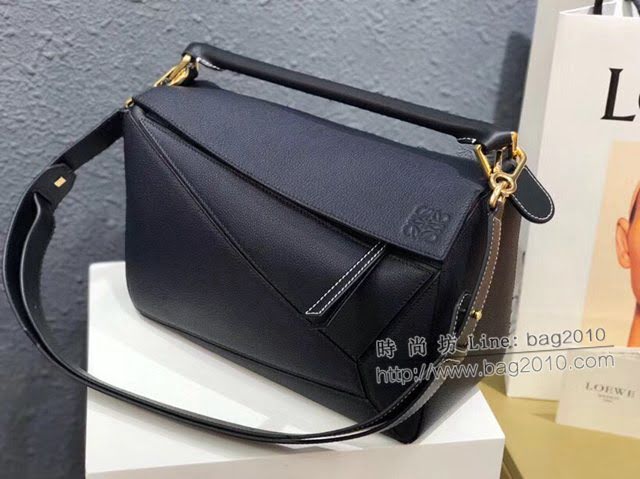 LOEWE經典爆款包包 羅意威中號Puzzle拼接手提斜挎包 10171  tcl1323